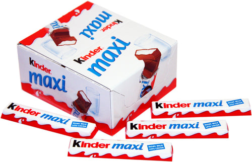 Kinder Maxi Chocolate Bar 21g x 36pcs