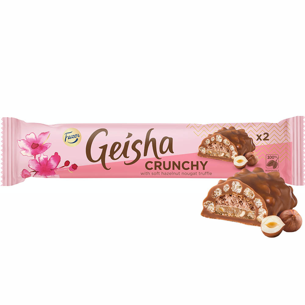 Fazer Geisha Crunchy suklaapatukka 50g