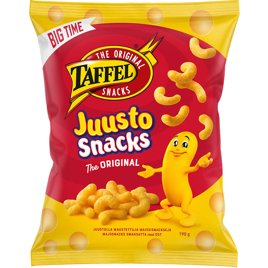 Taffel Juustosnacks 190g