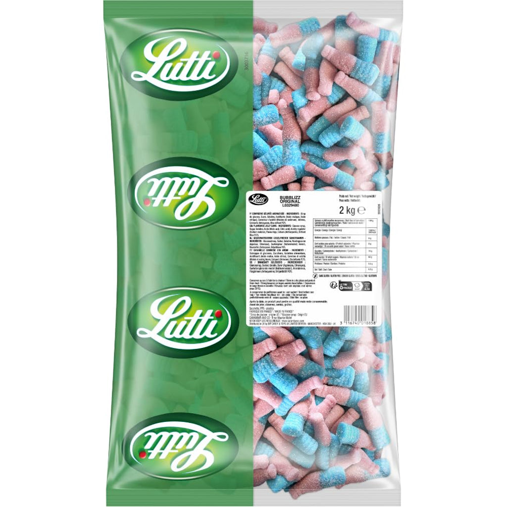Lutti Bubblizz Fizzy Pop 2kg