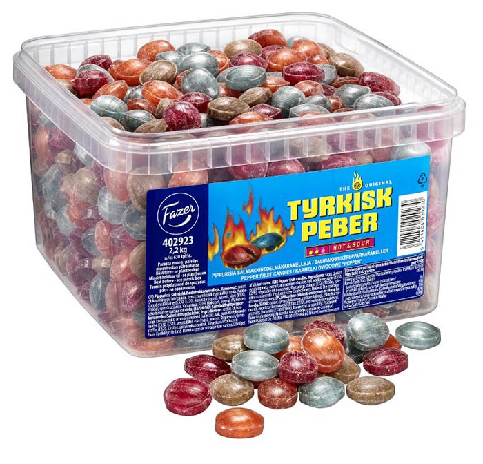 Fazer Turkinpippuri Hot & Sour 2,2kg