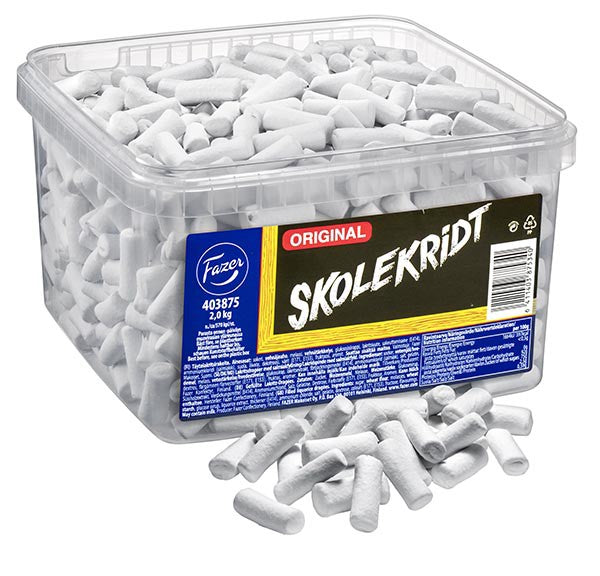 Fazer Skolekridt Liitulaku 2kg