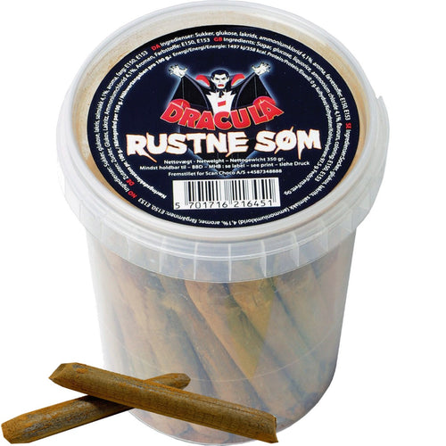 Dracula Rusty Salmiac Nails 350g