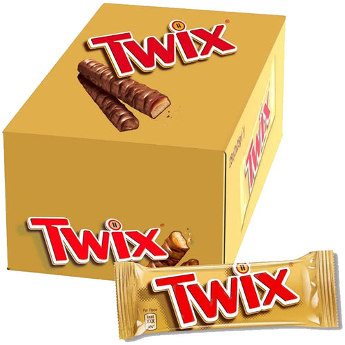 Twix Chocolate Bars 50g x 30 pcs