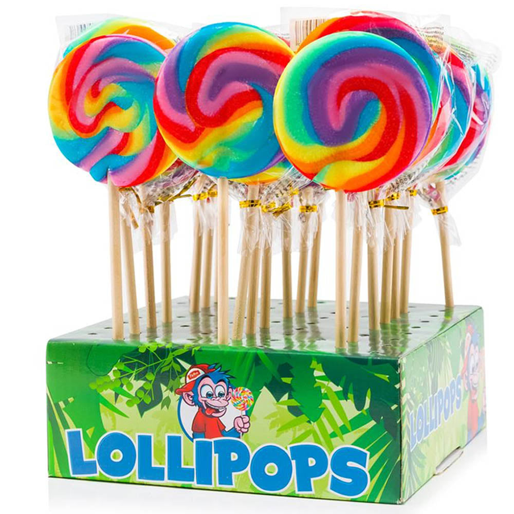 Felko Mini-Spiral Pop Rainbow tikkarilajitelma 50g x 24kpl
