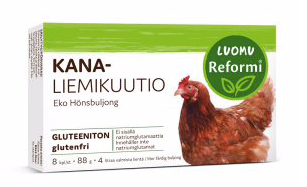Reformi Luomu Kanaliemikuutio 8kpl