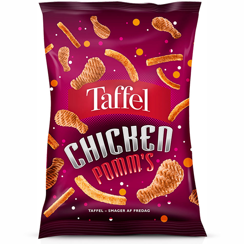 Taffel Chicken Pomms sipsit 130g