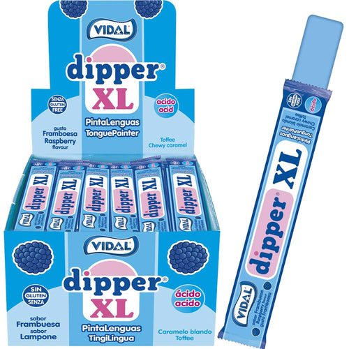 Vidal Dipper XL Raspberry Toffee Bar approx. 100 pcs